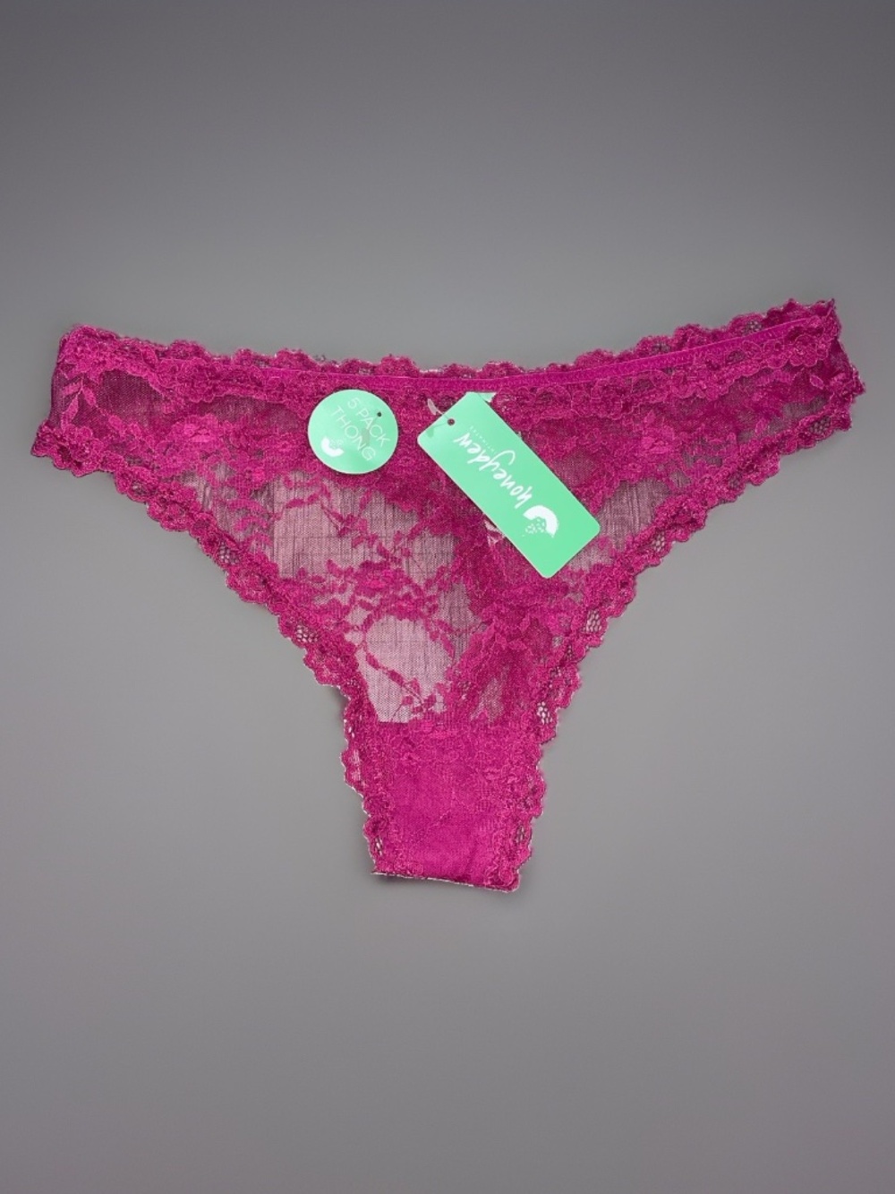 NWT 5 Pack Honeydew Lace Thong Panties Size Medium - Picture 4 of 11